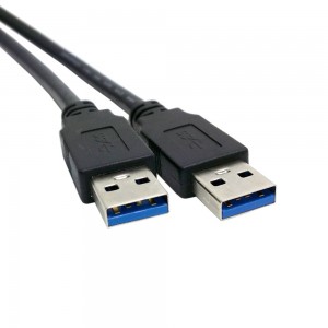 Kabelis USB 3.0 A kištukas - A kištukas (1.8 m juodas)