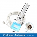 Išorinė antena "Profesionalas 3" (4G/3G/2G,WiFi,N jungtis,12dbi,5m)