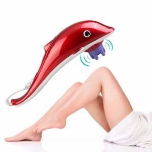 Elektroninis vibruojantis kūno masažuoklis "Delfinas"