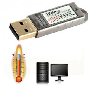 USB termometras -40C - +120C
