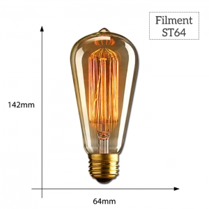 Dekoratyvinė lemputė "Edison" ()