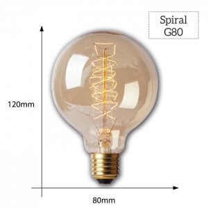 Dekoratyvinė lemputė "Edison" (E27, G80)