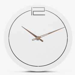 Sieninis laikrodis "Baltoji elegancija 21" (30 cm)