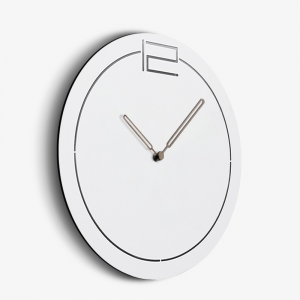 Sieninis laikrodis "Baltoji elegancija 21" (30 cm)