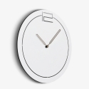 Sieninis laikrodis "Baltoji elegancija 21" (30 cm)