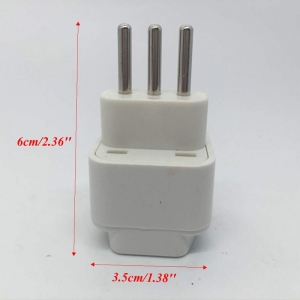 IT į EU / US / UK / AU elektros lizdo perėjimas "Išvažiuoju į