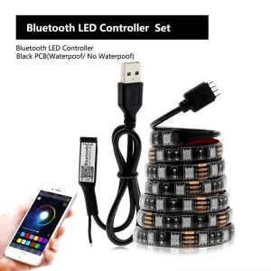 Nuotolinio valdymo LED lempučių juosta "Šviesos džiaugsmas" (Bluetooth valdymas)