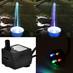 Sodo fontanas "Nuostabi šviesų gama 2" (maitinimas iš elektros