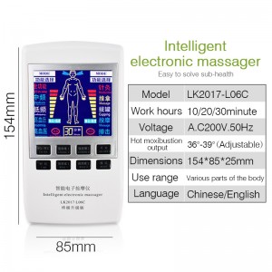 Elektroninis kūno masažuoklis-treniruoklis "Gudrutis" (dvigubo
