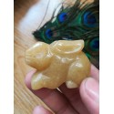 Figūrėlė "Mielasis kiškutis" (naturalus kristalas)