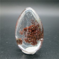 Mineralas su inkliūzais "Skaidrusis kiaušinis 7" (chloritas, 13