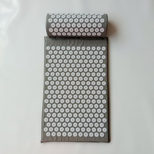 Akupunktūrinis jogos kilimėlis su pagalve "Stresui ne"