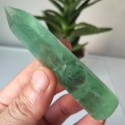 Natūralus mineralas "Žaliasis obeliskas" (floritas, 8.5 cm)