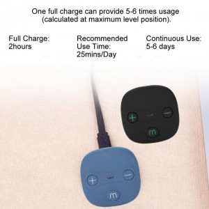 Žemo dažnio impulsinis masažuoklis nugarai "Progresas"