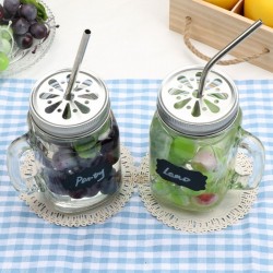 Plieniniai šiaudeliai kokteiliams "Aukščiausia klasė"