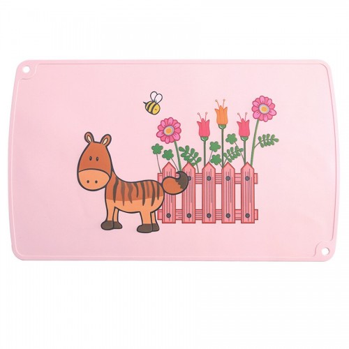 Vaikiškas silikoninis pietų padėkliukas "Mielasis zebriukas"