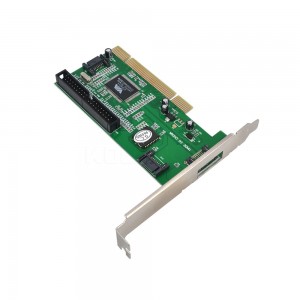 3 SATA ir 1 IDE jungtys į PCI