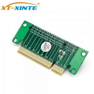 PCI Express 8X 90º plokštė "Green edition 2" (lizdas)