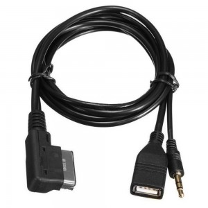 AUX - USB laidas "Aukščiausia klasė 5" (Mercedes Benz)