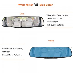 Vaizdo registratorius automobiliui "Mirror Deluxe Pro 3" (1080P)