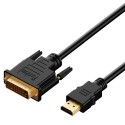 HDMI į DVI-D 24 kabelis