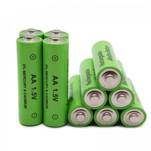 10 įkraunamų baterijų 3000 mAh AA 1.