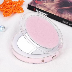LED nešiojamasis veidrodis makiažui "Pro Makeup Deluxe"
