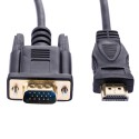 HDMI į VGA Kabelis (30 cm)