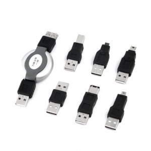 Pigiau USB siejiklių (adapterių) rinkinys