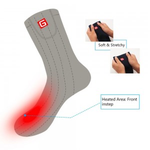 Elektroninės šildančios kojinės "Aukščiausia klasė" (su