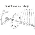 Laikrodžio mechanizmas "Sidabruva"