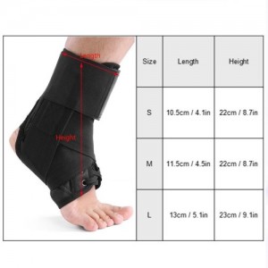 Foot Ankle Joint Support Wrap Foot Orthosis Stabilizer Ankle