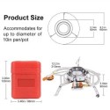 Widesea Camping Wind Proof Gas Burner Outdoor Strong Fire Stove