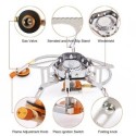 Widesea Camping Wind Proof Gas Burner Outdoor Strong Fire Stove