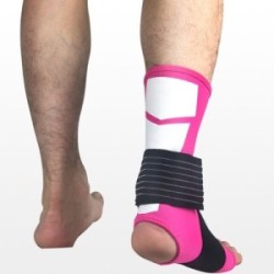 2Pcs/Lot Foot Sleeve Compression Wrap Ankle Brace For Arch &