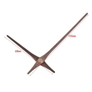 Laikrodžio mechanizmas + medinės rodyklės"Medinė elegancija 10"