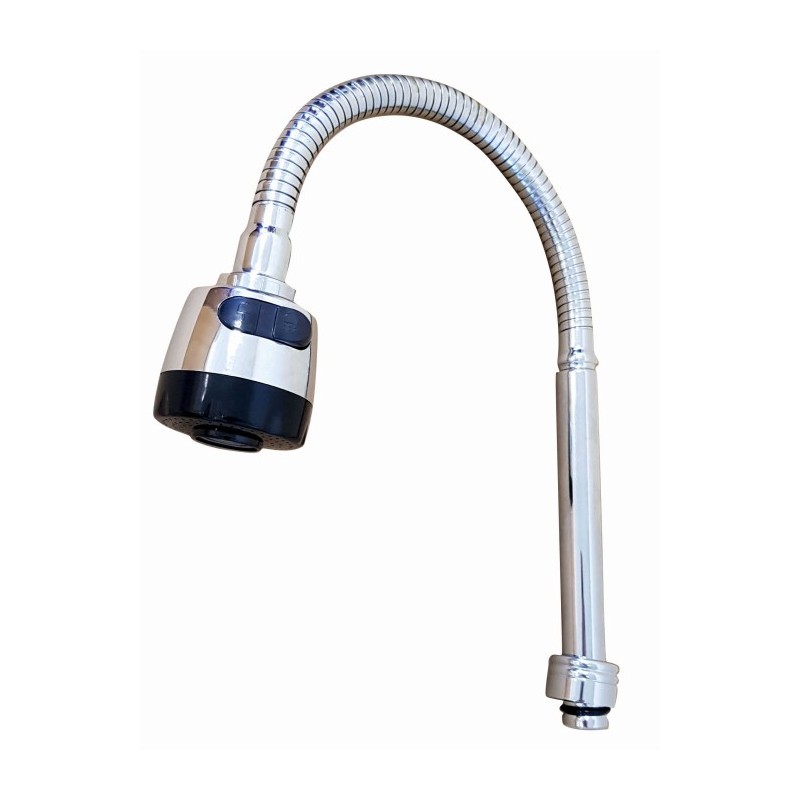 Dviejų funkcijų lankstus maišytuvo snapas "Deluxe Spray" (34 cm)