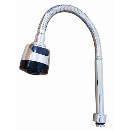 Dviejų funkcijų lankstus maišytuvo snapas "Deluxe Spray" (34 cm)