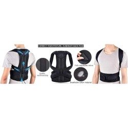 Pigiau Pečių laikysenos korektorius "Puiki laikysena" (reguliuojamas, moterims ir vyrams)