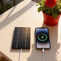 Pigiau Saulės modulis "Solar Power USB" (5 V 400 mA 2 W)