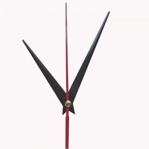 Laikrodžio mechanizmas "Juodieji kardai su raudona rodykle"