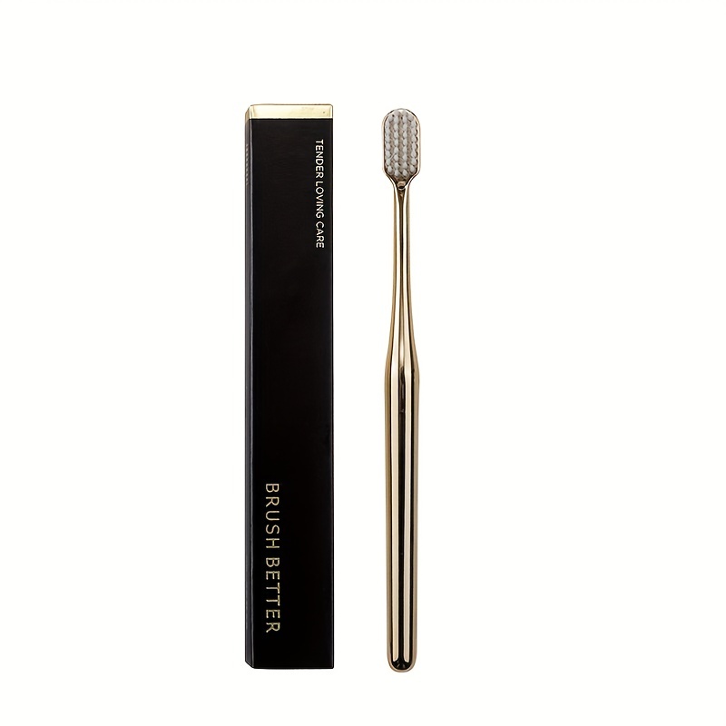 Auksinis dantų šepetėlis "Billionaire" su "Noble" technologija, skirtas suaugusiems