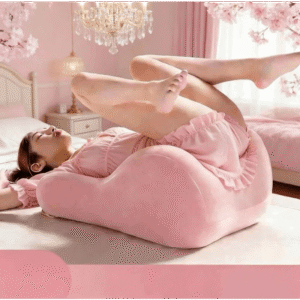 Putų porų intymumo pagalvė - Stambinta ergonominė pleišto atrama, tinkama kojų atpalaidavimui, stuburo ir lovos šoniniam naudojimui, tinkama skaitymui, kelionėms, gulimoje padėtyje poilsiui, rankomis skalbiamas lovos priedas