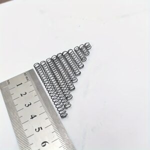 10 vnt. 0,6 mm skersmens suspaudimo spyruokliės