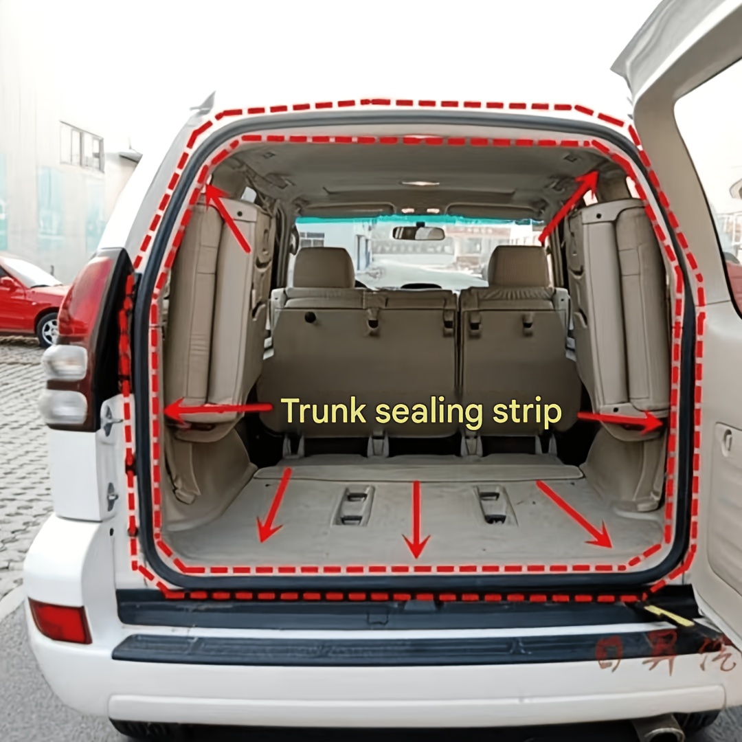 Tinka 2003–2009 m. Prado LC120, Prado 2700, 4000, LEXUS GX470 modeliams, bagažinės vandeniui atspari sandarinimo juostelė, bagažinės sandarinimo juostelė ir bagažo skyriaus sandarinimo juostelė. 67881-60131
