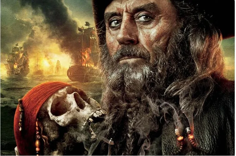 Sieninio laikrodžio mechanizmas "Karibų piratai"