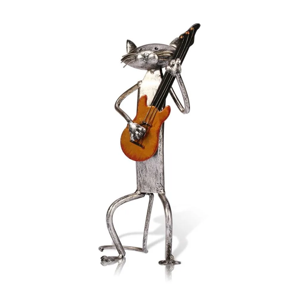 Metalinė figurėlė "Grojantis katinas 2"