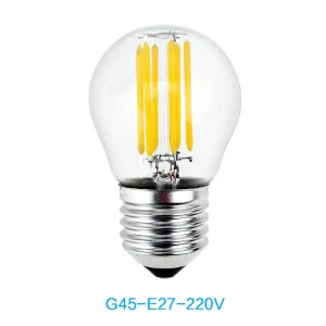 Šviesos diodų filamentinė lempa "Edison" (E27, G45)