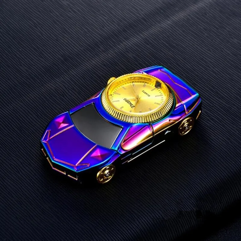 Laikrodis žiebtuvėlis "Spalvotas automobilis 2" (atsparus vėjui)