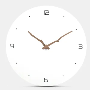Sieninis laikrodis "Baltoji elegancija 2" (30 cm)